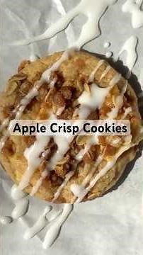 Apple Crisp Cookies