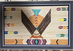 Thunderbird Wood Lath Art- “one of a Kind” - Etsy