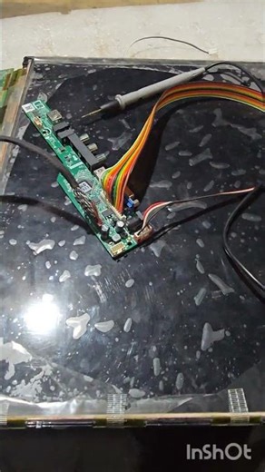 chaina 19" lcd half screen half display prom