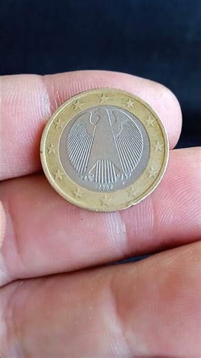 Numismatics Coin Collection 1 EURO GERMANY 2002 F