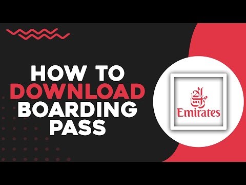How To Download Emirates Boarding Pass (Easiest Way)