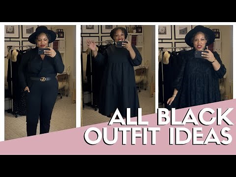 FASHION HACK: How to Look Good in All Black {Lookbook + Outfit Ideas}