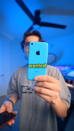 Which color do you think is better? iPhone 5c blue or iPhone 16 Pro orange? #tech #iphone #iphone16 #orangeiphone | Nathan Espinoza