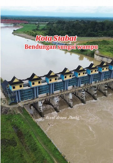 Wisata Bendungan Sungai Wampu di Langkat