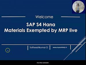 How to Find the Materials that are Planned by MRP Live in S4 Hana ?