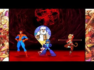 Marvel VS Capcom 2 - Spider-Man/Megaman/SonSon - 8 Star Difficulty Playthrough