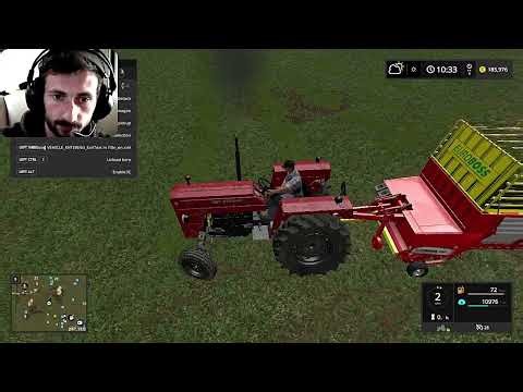 SAKUPLJANJE TRAVE SA IMT 577!Farming Simulator 17 Male Masine #5