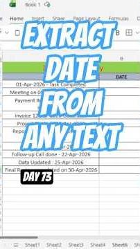Text se Number Extract ka Sabse Powerful Excel Formula 🤯 | MAX + MID Trick