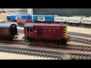 Walton Haven model railway, upper section and laying cork *2