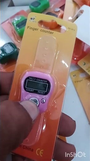 Digital Finger Tally Counter.