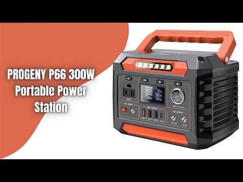 PROGENY P66 Portable Power Station Review | 299Wh Solar Generator!