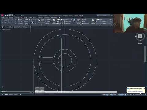 Tugas 2 Autocad Lab Session I Ayrul Aflah Mukharom Setyo I 21050125130094 I Teknik Mesin UNDIP