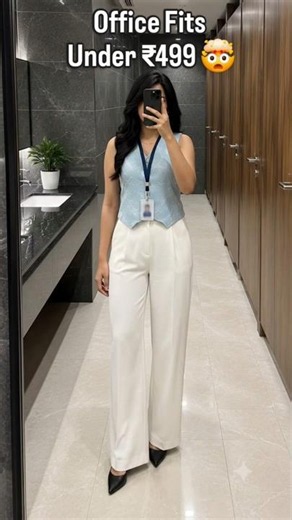 Meesho office fits under ₹499 💼✨ Pt. 1 | 100 SUB GIVEAWAY ALERT! 🎁👇 #meeshohaul #shorts #giveaway