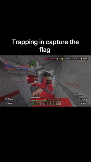 Trapping in Capture the Flag - Minecraft Strategies