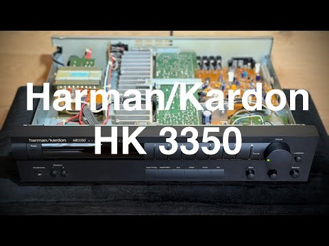 Harman/Kardon HK 3350 Stereo Receiver Demo