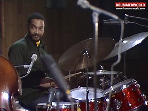 Clifford Jordan Quartet (Billy Higgins drum solo) "Alias Buster Henry" Clifford Jordan (ts), Cedar Walton (p), Sam Jones (b), Billy Higgins (dr) 1975 Munch Museum, Oslo, Norway. | Jazz Improvisers