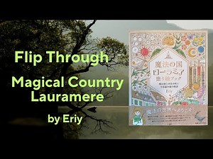 Flip Through: BRAND NEW COLORING BOOK BY ERIY: Magical Country Lauramere | #flipthrough #flipthru