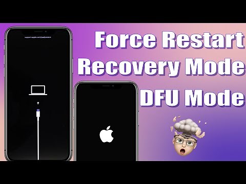 Force Restart iPhone/Enter iPhone Recovery Mode/DFU mode-4 Free Ways