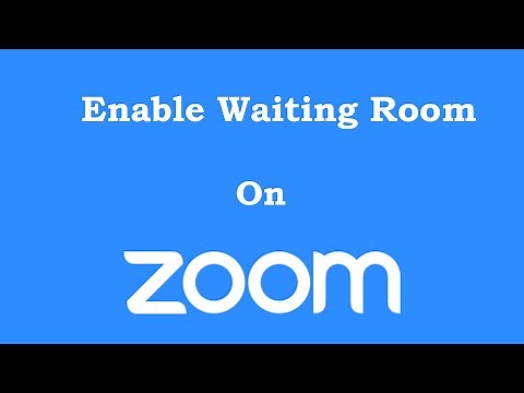 How to Enable Waiting Room - Secure Zoom Meetings