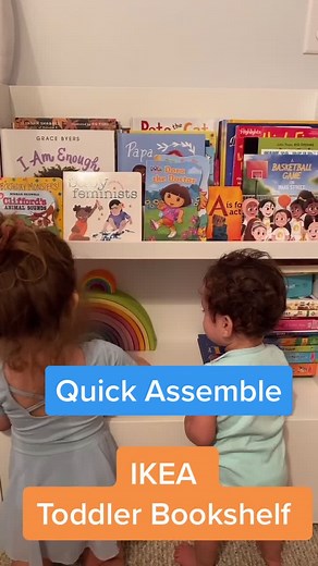 IKEA Nursery Bookshelf Ideas for Kids Room Organization