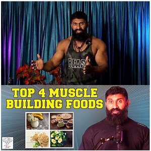 143K views · 5.6K reactions | Top 4 Muscle Building Foods..! Tips to Gain Muscles.. #FoodsforMuscleGain #MuscleGain #MuscleGainDiet #Muscles #FitnessTips #biglee | Biglee's World Of Fitness | Facebook