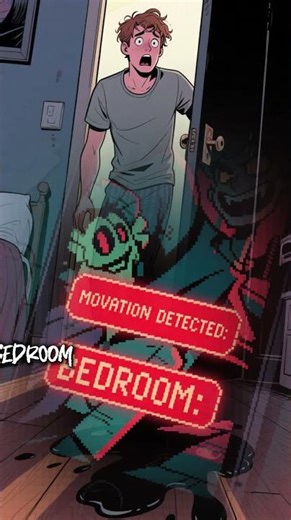 “He Locked the Door… But Something Was Already Inside” 🔥 #truehorror #scary #horrorstories #shorts