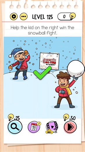 Brain Test: Tricky Puzzles level 125