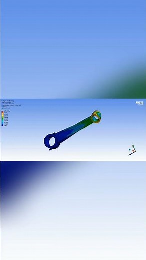 Eigenvalue Buckling Analysis in ANSYS | CAE Basic #cae #shorts #cad