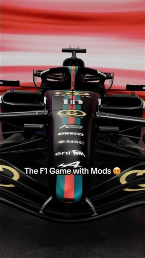 The F1 Game without vs with Mods…