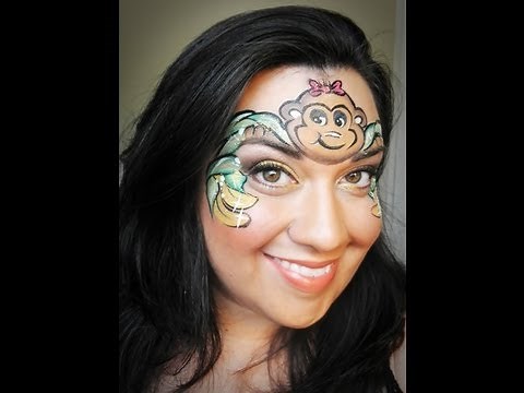 Monkey Face Painting Tutorial