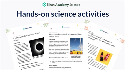 Introduction to hands-on science activities