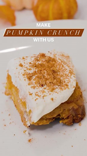 Prepping for next week's holiday? Or just trying to celebrate all things fall?🍁🍂 We've got you covered with this Pumpkin Crunch recipe from our partner, Aiea Bowl . Imagine a buttery, crunchy, nutty crust layered with a smooth pumpkin filling, topped with whipped cream and a dash of cinnamon. 😋 🍂 Recipe below 🍂 Ingredients: - 2 large eggs - 2.5 cups pumpkin puree - 1 cup evaporated milk - .75 teaspoon cinnamon - .5 teaspoon nutmeg - 1 teaspoon vanilla extract - .75 cup sugar - 2 cups yellow
