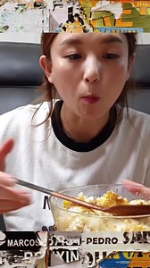 The dish is a ganjang gyeran bap, which is warm rice topped with raw egg and soy sauce, and ganjang saewoo jang, which is raw shrimp marinated in a savory Korean soy sauce. Bagian 2 | Hamzy Fans, mukbang ASMR