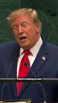 Trump fires threats of 'annihilation' at Iranian government during UN General Assembly