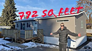 Inside the 792 sq ft tiny mansion | Single wide home tour