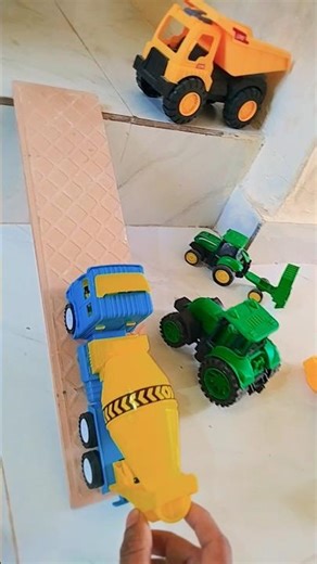 Remote Control Jcb And Dumper Truck tractor Unboxing And Testing ShortVideo#ytshorts#automobile