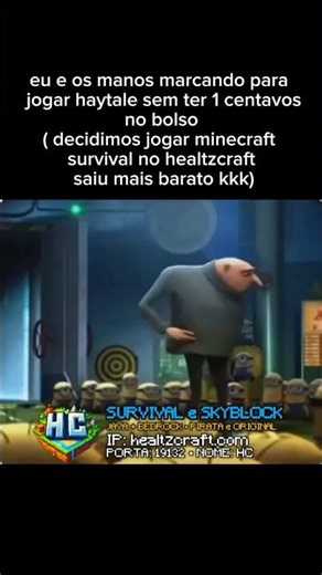 Minecraft melhor q hytale #minecraft #hytale #servidorsurvival #servidorminecraft