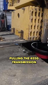 Pulling the transmission #JohnDeere #HeavyEquipment #DIYRepair | C & C Equipment