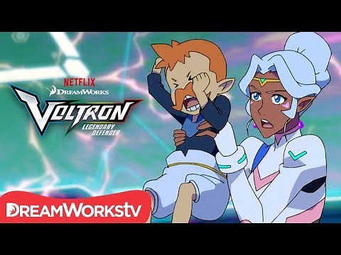 Coran and Allura's Best Moments | DREAMWORKS VOLTRON LEGENDARY DEFENDER