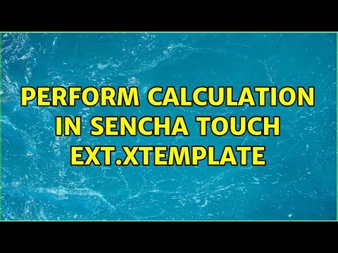 Perform calculation in sencha touch Ext.XTemplate