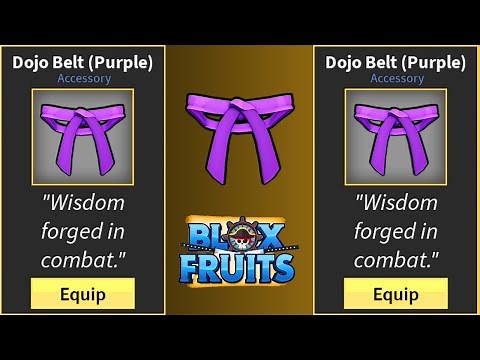 How To Get Purple Dojo Belt in Blox Fruits | Dojo Trainer Hanto (Hunt) Quest