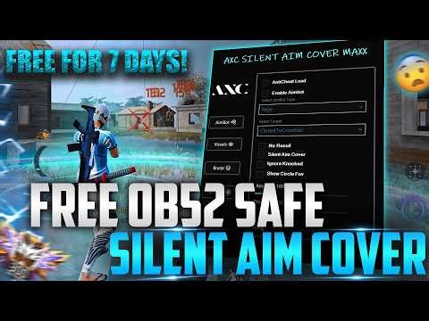 FREE OB52 SILENT AIM COVER💻 FOR 7 DAYS FF PC PANEL | BRUTAL PANEL || 100% SAFE MAIN ID! 🎯|| AXC!