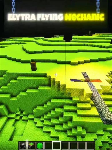 Minecraft Elitrya Flying Machine Moment ☠️ #minecraft #minecraftshorts #minecraftelytra #viralshorts