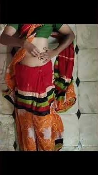 knife deep poke in navel #sareelove #beautiful #navel #saree #belly #bellyfat #stomach