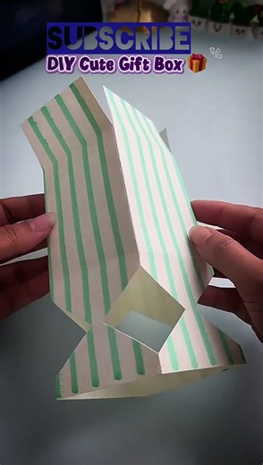 how do you make paper gift box #gift #box #craft