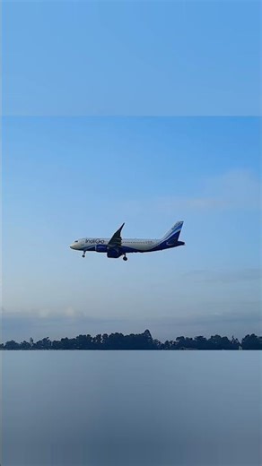 Indigo Airbus A320neo | plane spotting | Kochi #planespotting
