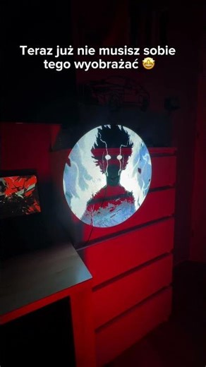 Wyobraź sobie ten niesamowity efekt 😍 #anime #game #nostalgiacore #projector #animation