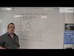 Core Maths - Experimental Probability / Relative Frequency