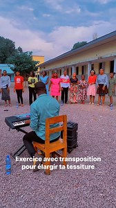 Exercice avec transposition pour élargir ta tessiture #formationdeschanteurs #allegrolift #kinshasa | Elvie Pambu Niati Officiel