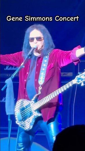 Gene Simmons Concert Shout It Out Loud #genesimmons #concert #kiss #band #rockandroll #rocknroll